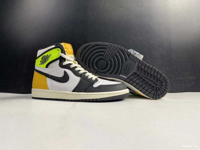Retro 'Volt High Air Jordan  555088-118 Gold' 1 OG 1215